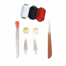 Trealamh Fuála Láimhe 37PCS do Thosaitheoirí & do Dhaoine ar Dúil sa DIY – Tacar Ceardaíochta Iniompartha le Snáthaidí, Snáithe, Uirlisí