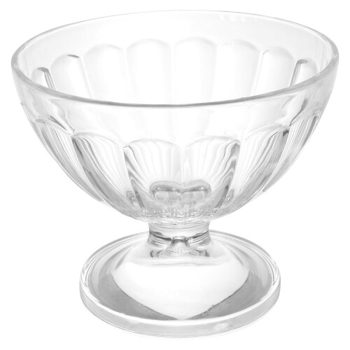 3Pièces Bols À Dessert Transparent Multi-Usages Pied 2