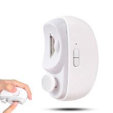 2025 New 3-in-1 Auto Electric Nail Clipper with Polisher, LED Light & Clip Storage – Compatible with Seniors, Adults, Babies