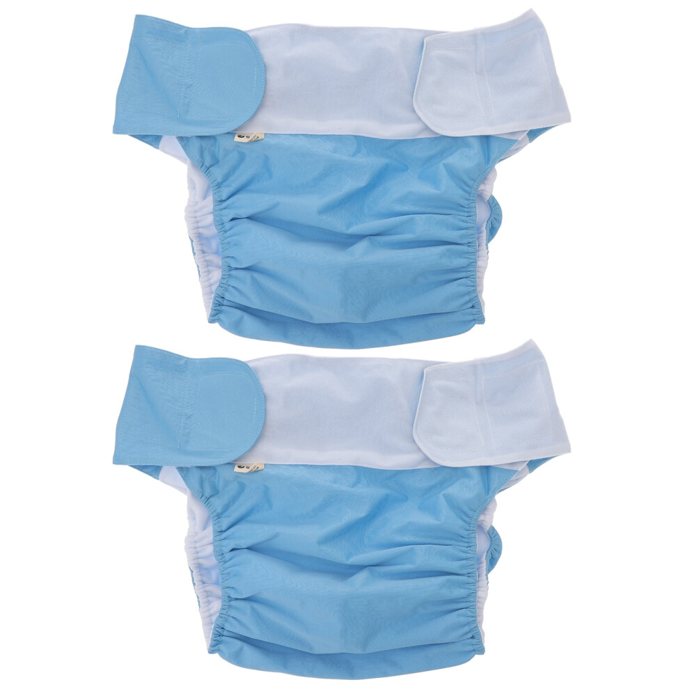 2 Incontinence Adults Washable Leakfree Reusable Adjustable for The Elderly