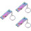 3Pièces Accessoires Sifflets Acier Inoxydable Couleurs 7