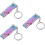 3Pièces Accessoires Sifflets Acier Inoxydable Couleurs 8
