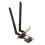 Efficient WiFi Emission Network Adapter, WiFi6E For Modern Connectivity Solutions And External Antennas For Extended Range, Tailored For 2