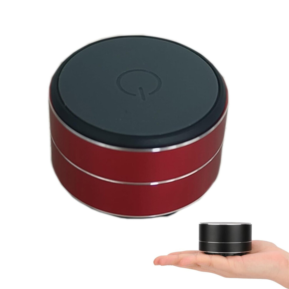Buzzgo Bone Conduction Bluetooth Speaker With Subwoofer, Stereo Bass, Suction Cup Â Red 9097180821540