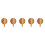 5Pcs Multi-Use Wooden Pizza Paddle Board Light Brown for Home 10