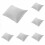 Feather Down Pillow Cotton Cover King Size 6pcs 1