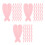 150Pièces Petites Cuillères Outils Rose Réutilisables Face 2