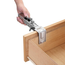 Durable Stainless Steel Drawer Front Installation Clips – Compatible with Cabinet Door Knobs, Pulls & Handles