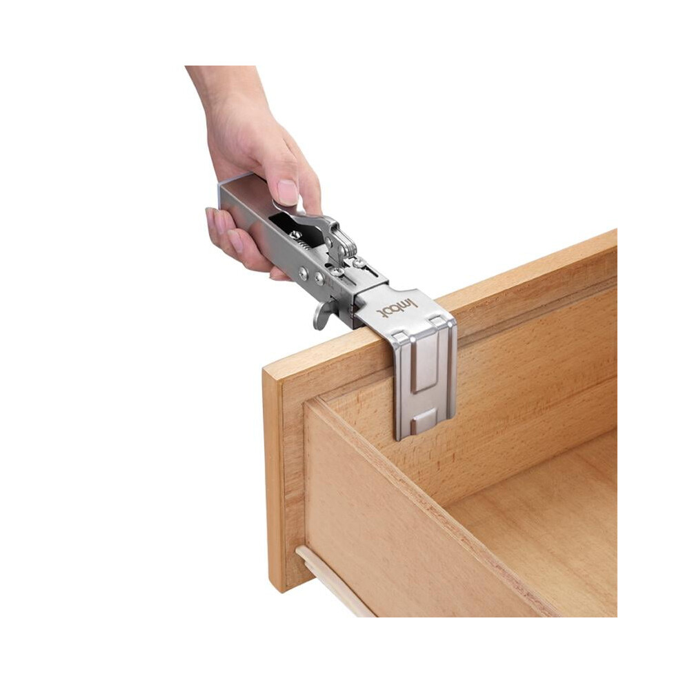 Durable Stainless Steel Drawer Front Installation Clips Â Compatible With Cabinet Door Knobs, Pulls & Handles 9401284735908