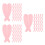 150Pièces Petites Cuillères Outils Rose Réutilisables Face 6