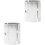 4Pièces Inserts Réducteurs Guidon Aluminium Argent Fiables 3