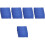 25Pcs Blue Reusable Guinea Pig Bedding Soft Small Animal Sleeping Mat 3