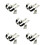 10Pcs Wall Mount Hooks Durable Steel Rack for Hunting Storage 8