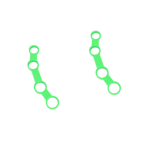 2Pièces Outils De Force Doigts Vert Pour Guitare - Améliore L’agilité 2