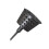 100Pcs Plastic Black Fertilizer Holders for Orchids and Small Plants 10