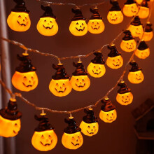 Pumpkin String Lights USB LED 9.8FT or 19.6FT