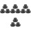 12Pcs Compact Black Rubber Suction Cups for Singing Bowl Replacement 4