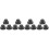 12Pcs Compact Black Rubber Suction Cups for Singing Bowl Replacement 5