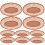 48Pcs PP Plastic Food Baskets Coffee Snack & Fruit Storage 10