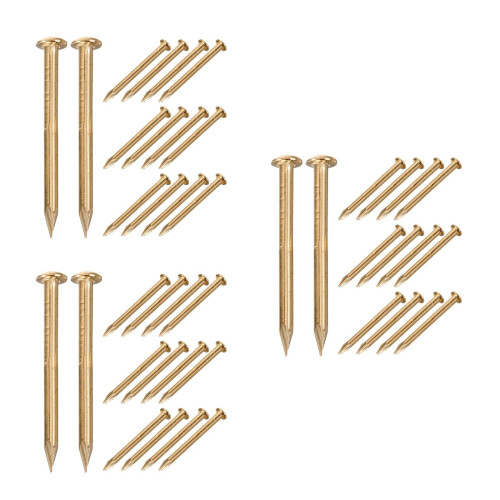 300Pcs Small Round Brass Nails Accessories 2