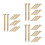 300Pcs Small Round Brass Nails Accessories 6