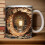 3D Bookshelf Mug, Library Shelf Coffee Cup for Book Lovers – 11oz, Creative Space Design Mug 5