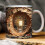 3D Bookshelf Mug, Library Shelf Coffee Cup for Book Lovers – 11oz, Creative Space Design Mug 6