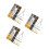 3Packs Assorted Color Rivets with Punch Tool for Crafting Use 7