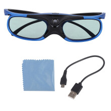 Lightweight And Comfortable Active Shutter3D Glasses No Flickering High Definition3D Experience For DLP Link Projector Users