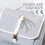 Mini Nœud Argent Plastique Décorations Mode Polyvalentes 7