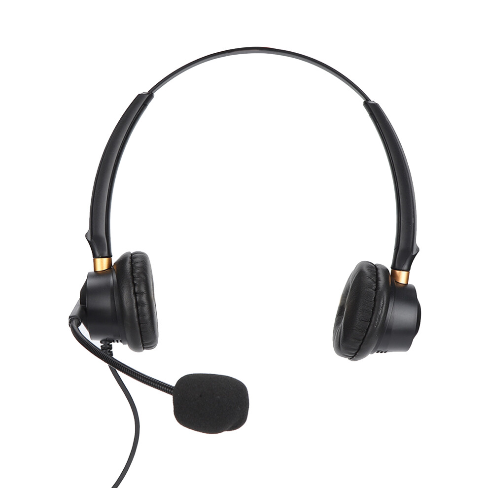 Office Telephone Headset With Background Noise Reduction, Wideband Audio And Acoustic Shock Protection, Flexible Microphone Comfortable To Wear 9175034284984