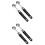 4Pcs Black Digging Spoons Ice Cream and Fruit Scoops with Hanging Hole 5
