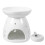 3Pcs White Creative Ceramic Candle Support for Household Fragrant Air 11