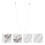 2Pcs Silver Metal Eyeglasses Cord Sunglasses Chain Mask Hanging Strap 9