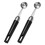 4Pcs Black Digging Spoons Ice Cream and Fruit Scoops with Hanging Hole 11