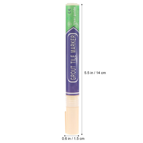 12Pièces Renouvellement Joints Carrelage Beige Usage Sécurisé 1