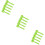300St Plastic Combisporks , Wegwerp Kitchen Gebruik 8