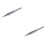 2Pcs Precision Angled Metal Tweezers for Tiny Component Handling 5