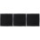 3Pcs Thick Biochemical Filter Sponge Black Aquarium Tank Filter Pad 4