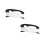 2Pcs 100M Durable Flying Kite String with Black Plastic Winding Board 2