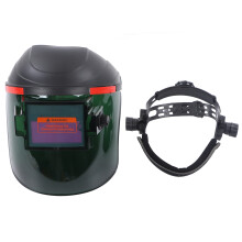 UV Protective Welding Helmet Auto Darkening True Color View Solar Powered Safety Face Shield Led Light Integrated Welding Hood For Argon Arc Welding