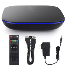 Ultra HD Android Media Player4K8K Support Octa Core CPU Smart TV Box With Bluetooth USB3.0And H.265Compression Technology For Fast Streaming