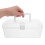 2Pcs Plastic Medicine Storage Box White Compact Durable Kit 3