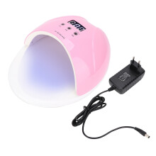 High Power UV LED Nail Dryer With Infrared Sensor And Quick Cure Time, Christmas Themed Stamping Plate Friendly Nail Lamp Including Multiple Timer