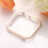 2Pcs Golden Screen Protector Frame for Iwatch4 Watch Band Case 7