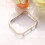2Pcs Golden Screen Protector Frame for Iwatch4 Watch Band Case 8