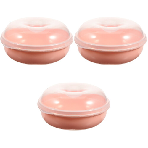 3St Roze Brooddozen Microwavable Voor Keuken En Opslag 2