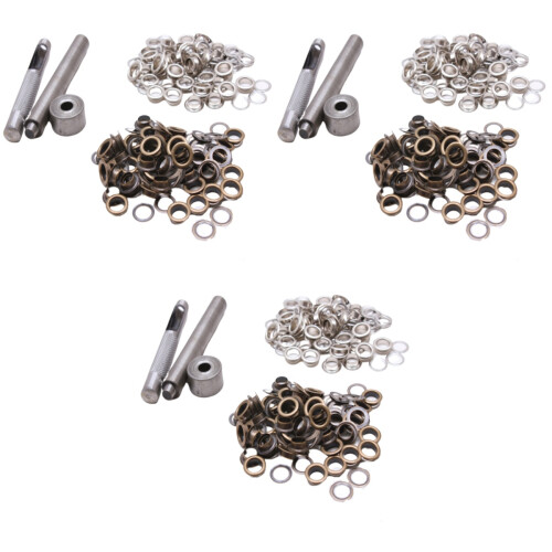 300Sets Eyelet Button Set Multipurpose Colorful Grommets for Clothing 2