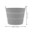 3Pcs Flexible Silicone Bbq Buckets Foldable Grill Accessory Oil Liners 11