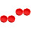 4Pcs Red Silicone Beverage Pad Lightweight Holder 5